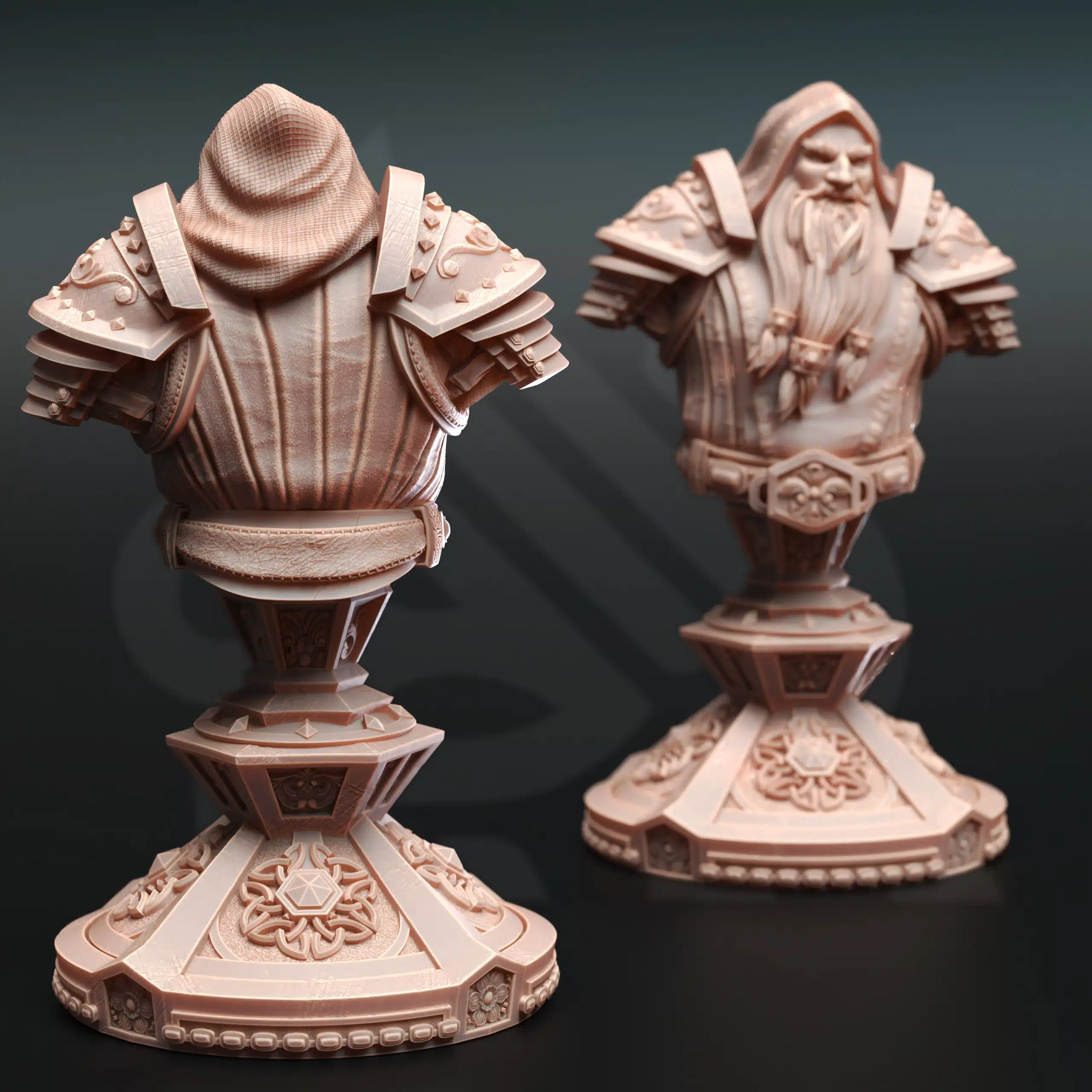 BUST Tors of Delvdor - Dwarven Cleric – Image 2
