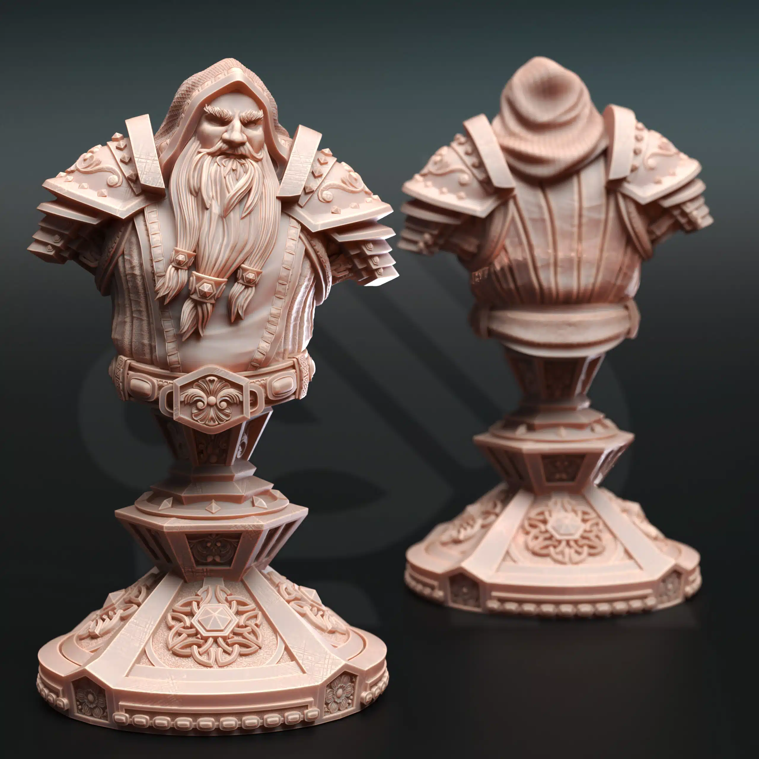 BUST Tors of Delvdor - Dwarven Cleric – Image 1