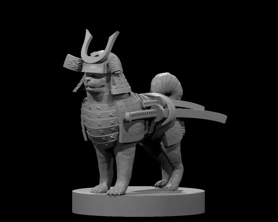 Akira the Akita Inu Samurai – Image 1