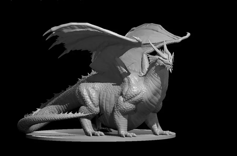 Chonky Red Dragon – Image 2