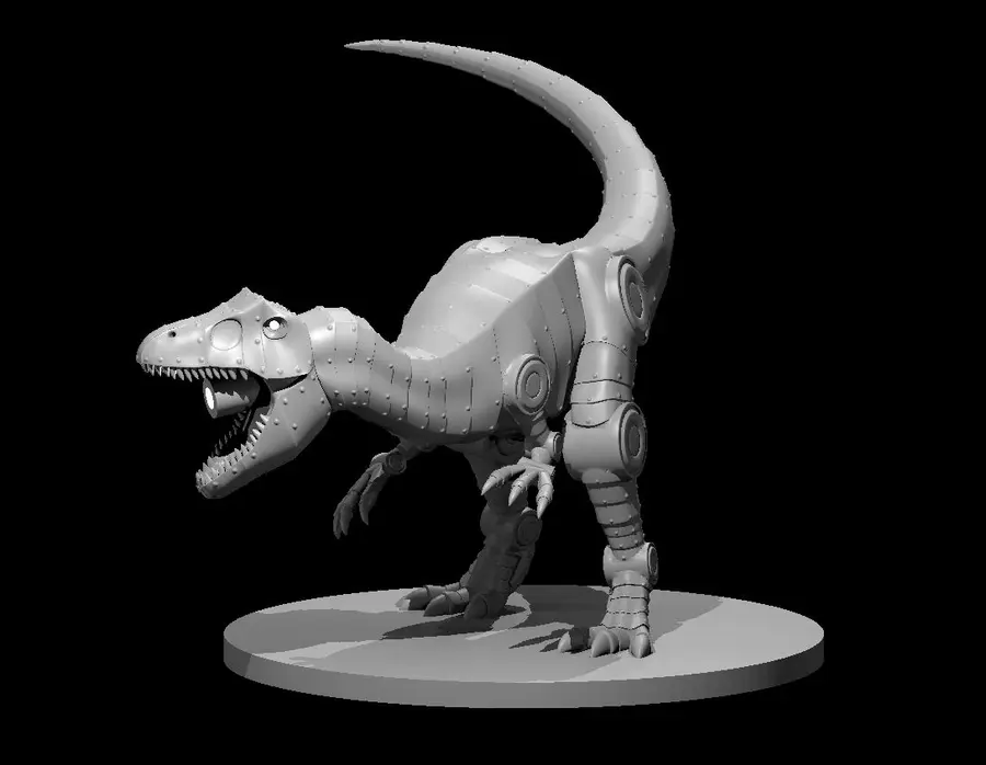 Clockwork Allosaurus – Image 2