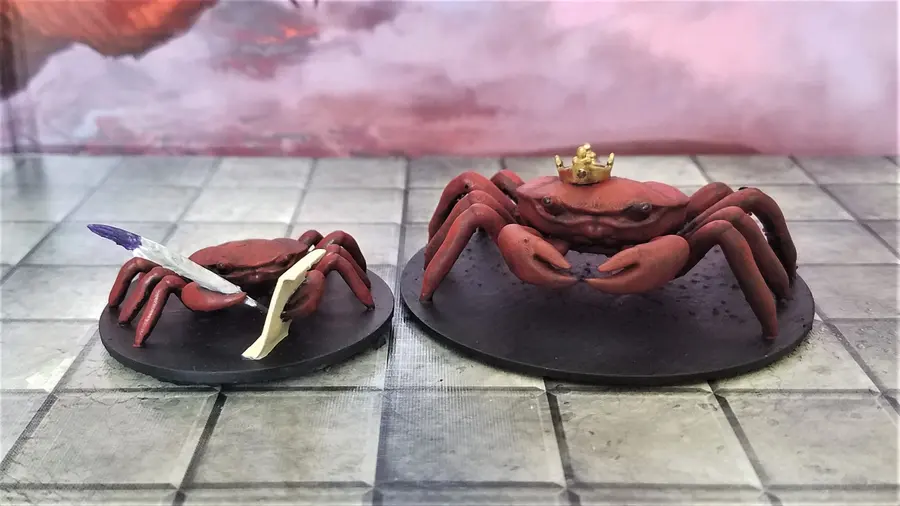 Crab Court- King Crab n Permit Crab – Image 1