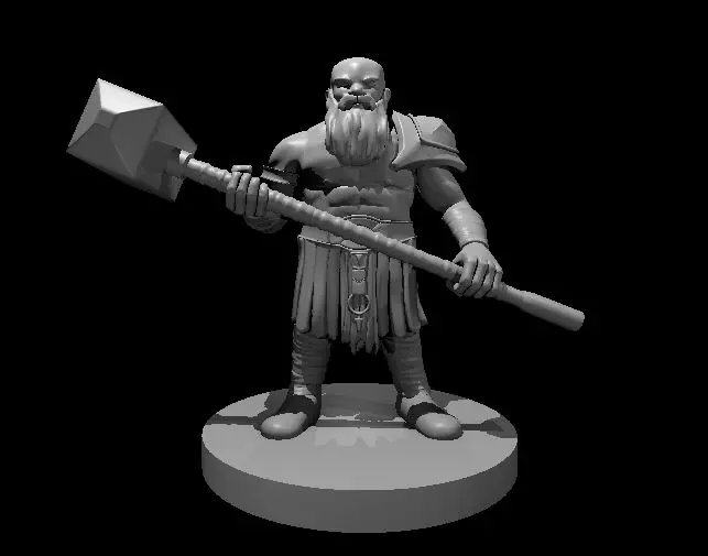 Dwarven Barbarian – Image 2