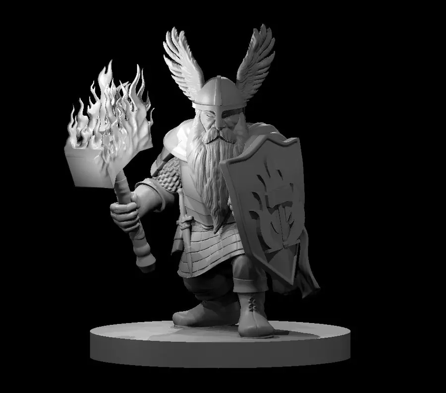 Dwarven Paladin – Image 2