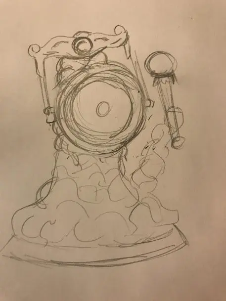 Floating Gong & Mallet – Image 3