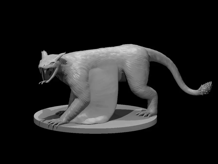 Flying Cat Lizard – Image 2