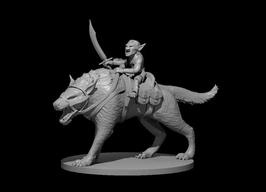 Goblin Worg Rider – Image 2
