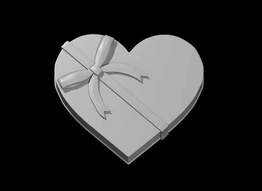 Heart Chocolate Candy Box Mimic – Image 2
