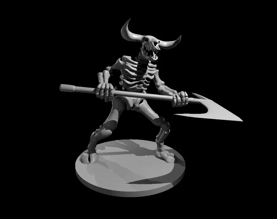 Skeleton Minotaur – Image 2