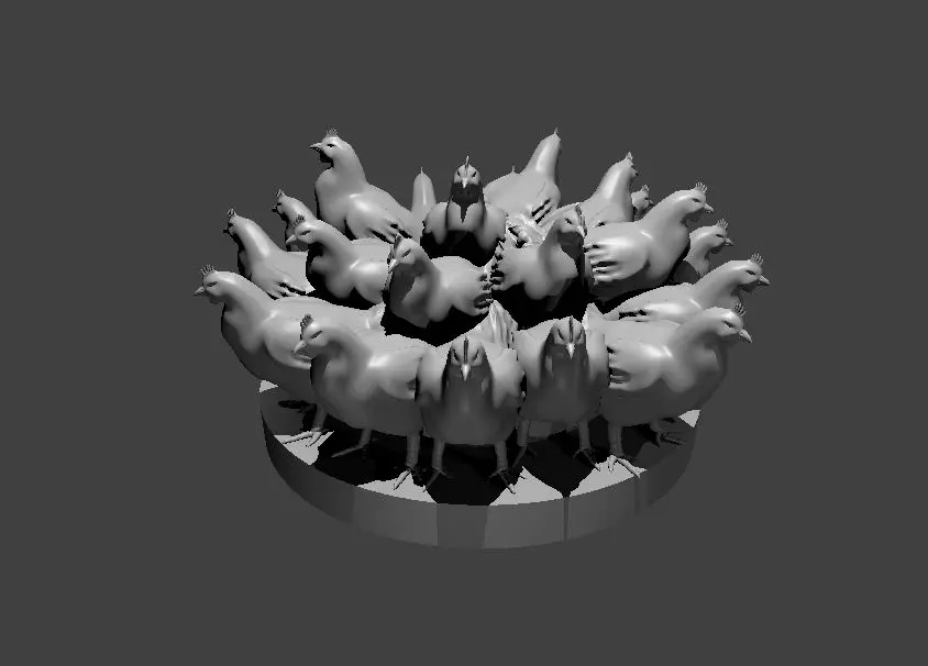 Swarm of Chickens – Image 1