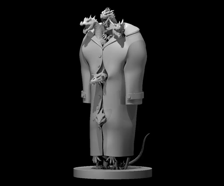 TIAMAT and totally not five Dragons in a Trench Coat – Image 1