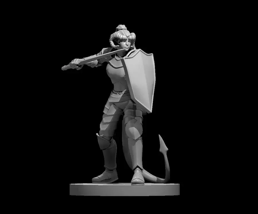 Tiefling Paladin – Image 2